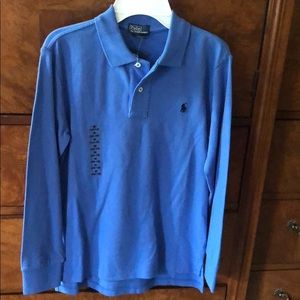 Boys long sleeve polo shirt
New with tags